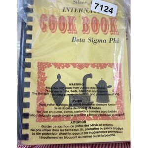 Vintage 1956 Silver Anniversary INTERNATIONAL Beta Sigma Phi Volume 1 Cookbook